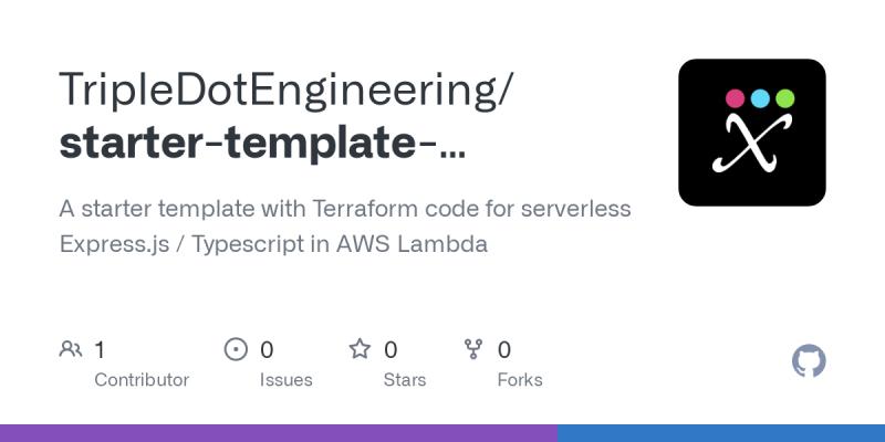 Serverless Express IaC Starter Template image